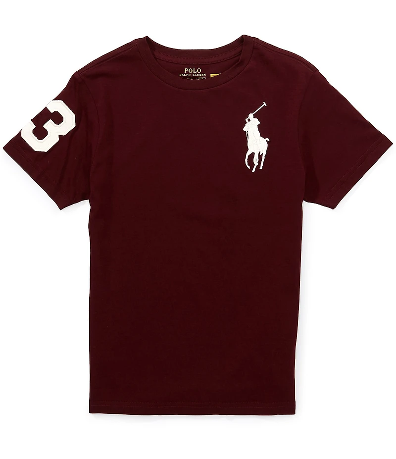 Polo Ralph Lauren Big Boys Short Sleeve Big Pony Jersey T-Shirt