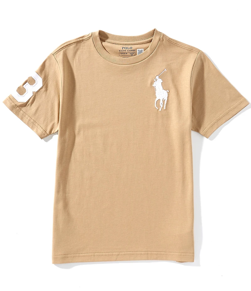 Polo Ralph Lauren Big Boys Short-Sleeve Big Pony Jersey T-Shirt