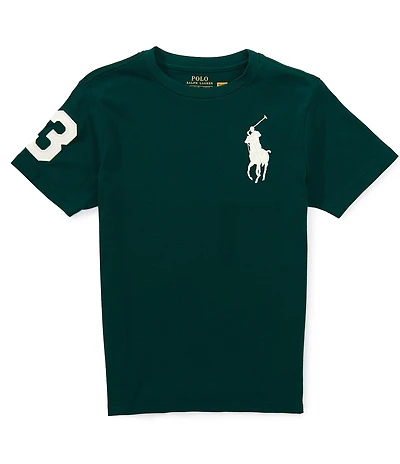 Polo Ralph Lauren Big Boys Short Sleeve Big Pony Jersey T-Shirt