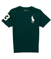 Polo Ralph Lauren Big Boys Short Sleeve Big Pony Jersey T-Shirt