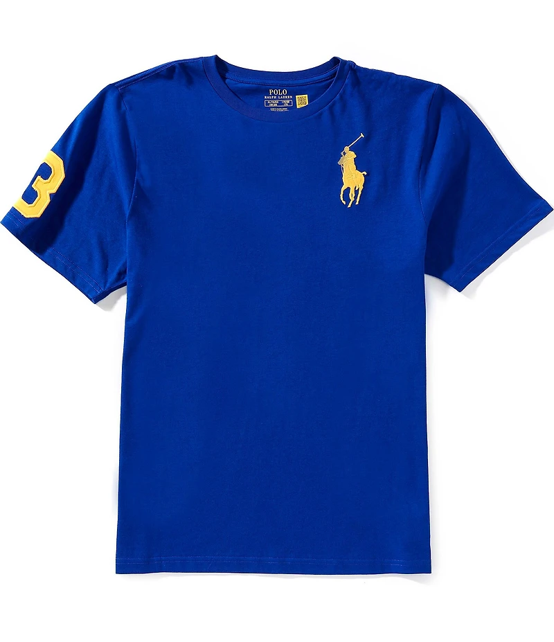 Polo Ralph Lauren Big Boys Short-Sleeve Big Pony Jersey T-Shirt