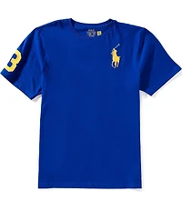 Polo Ralph Lauren Big Boys Short-Sleeve Big Pony Jersey T-Shirt