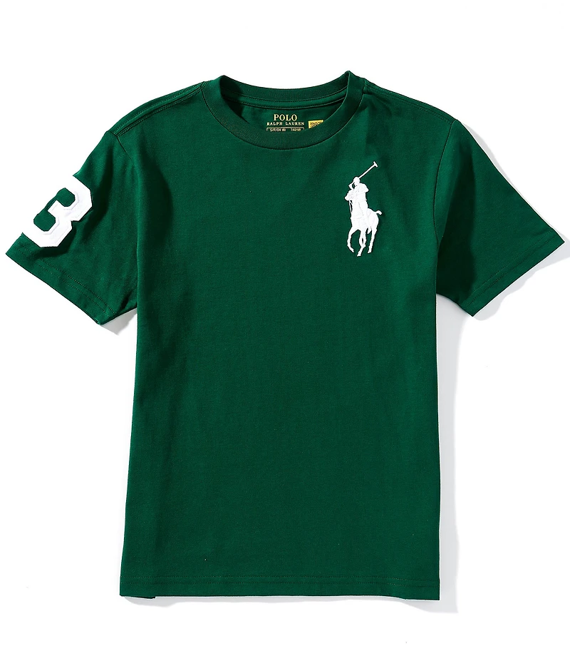 Polo Ralph Lauren Big Boys Short-Sleeve Big Pony Jersey T-Shirt