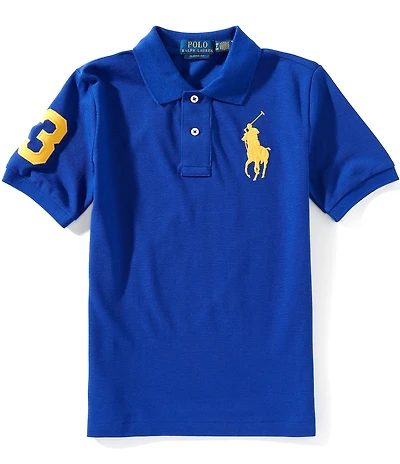Polo Ralph Lauren Big Boys Short-Sleeve Big Pony Mesh Polo Shirt