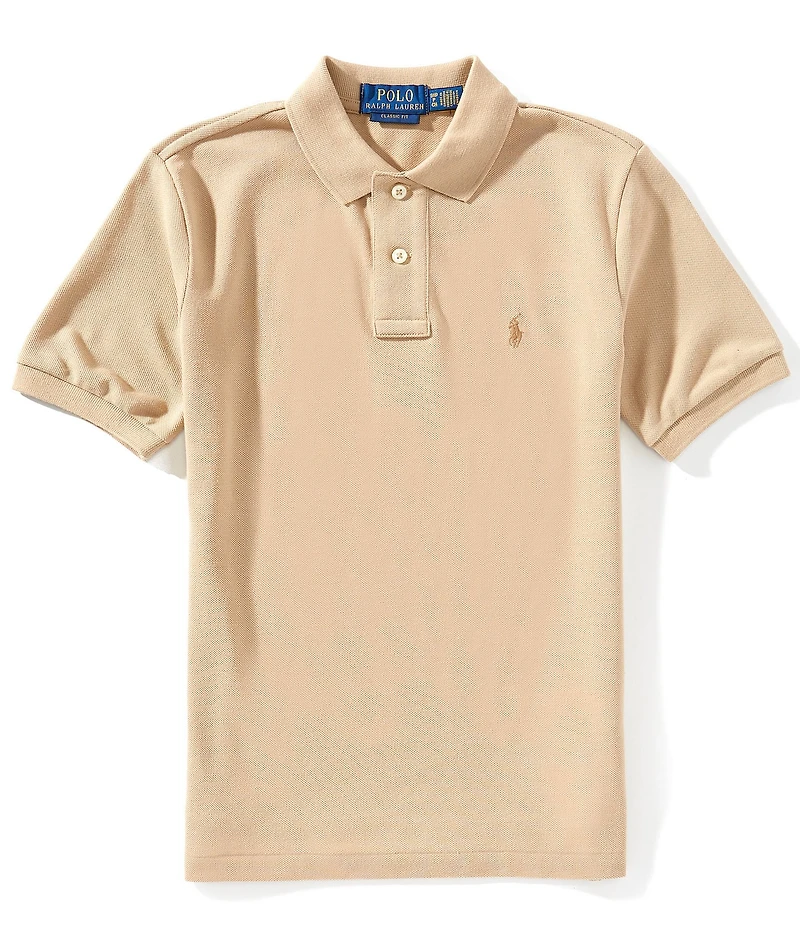 Polo Ralph Lauren Big Boys Short-Sleeve Iconic Mesh Polo Shirt