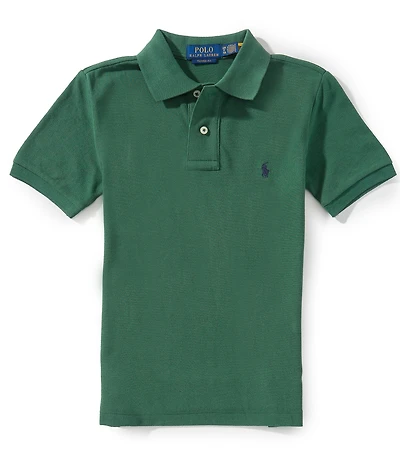Polo Ralph Lauren Big Boys Short Sleeve Iconic Cotton Mesh Polo Shirt