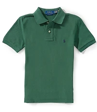 Polo Ralph Lauren Big Boys Short Sleeve Iconic Cotton Mesh Polo Shirt