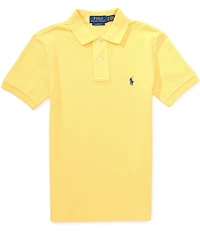 Polo Ralph Lauren Big Boys Short Sleeve Iconic Cotton Mesh Polo Shirt