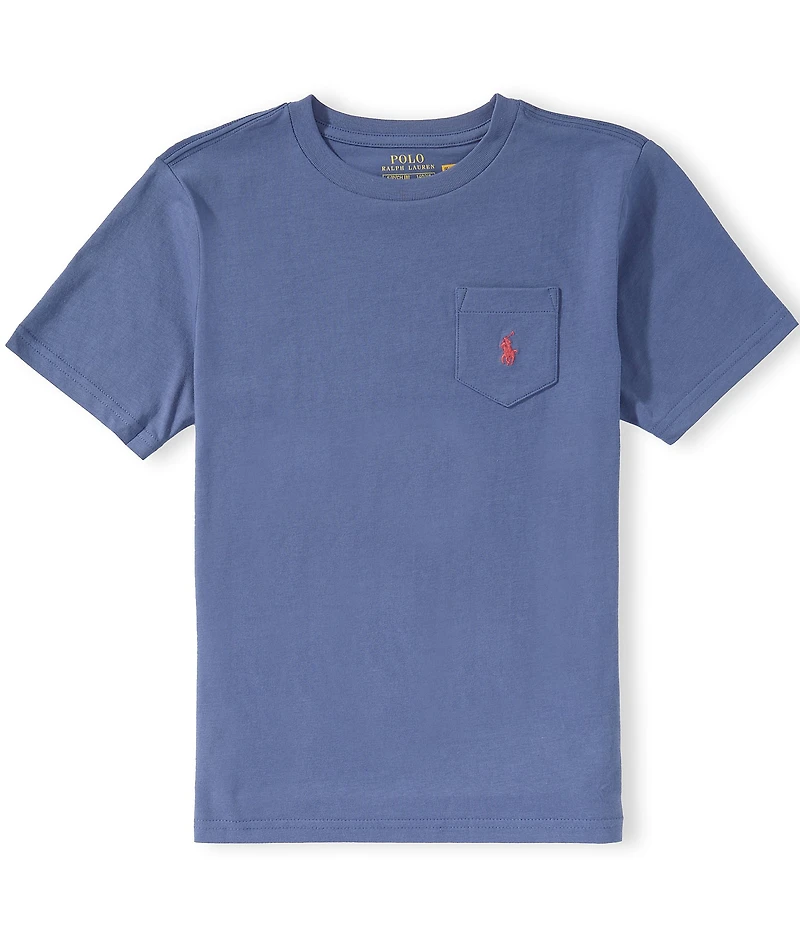 Polo Ralph Lauren Big Boys Short-Sleeve Jersey Pocket Tee