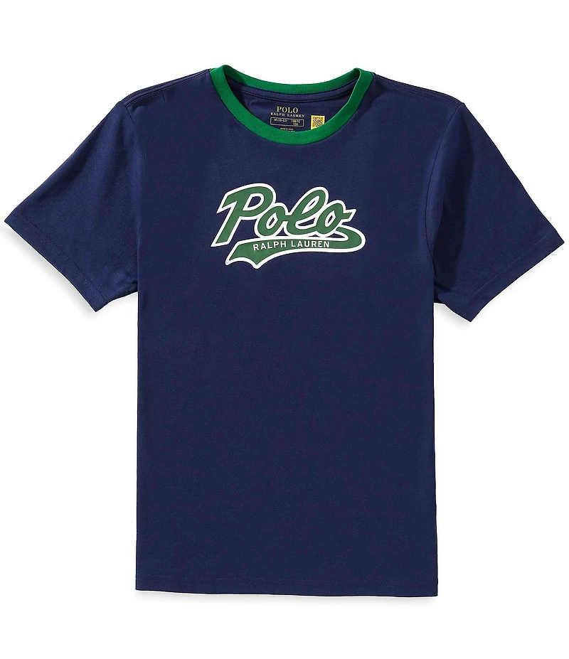 Polo Ralph Lauren Big Boys Short Sleeve Logo Jersey T-Shirt