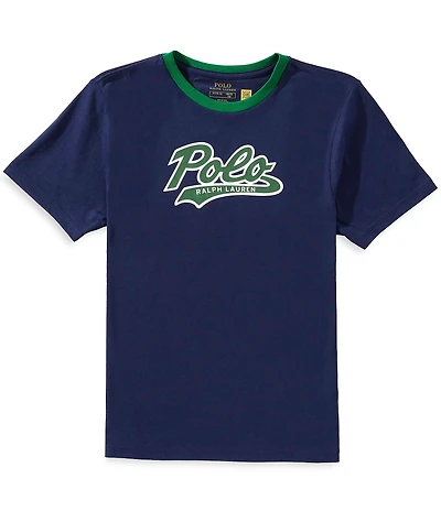 Polo Ralph Lauren Big Boys Short Sleeve Logo Jersey T-Shirt