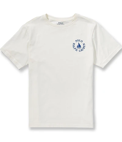 Polo Ralph Lauren Big Boys Short-Sleeve Logo Jersey T-Shirt
