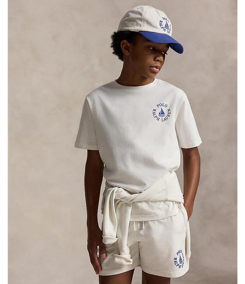 Polo Ralph Lauren Big Boys Short-Sleeve Logo Jersey T-Shirt