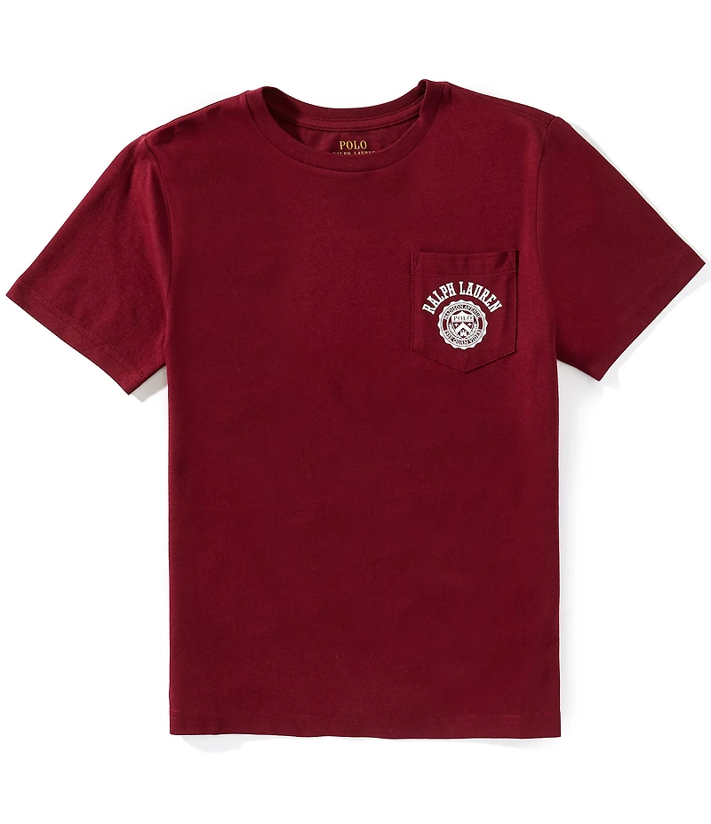 Polo Ralph Lauren Big Boys Short Sleeve Logo Jersey T-Shirt