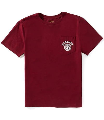 Polo Ralph Lauren Big Boys Short Sleeve Logo Jersey T-Shirt