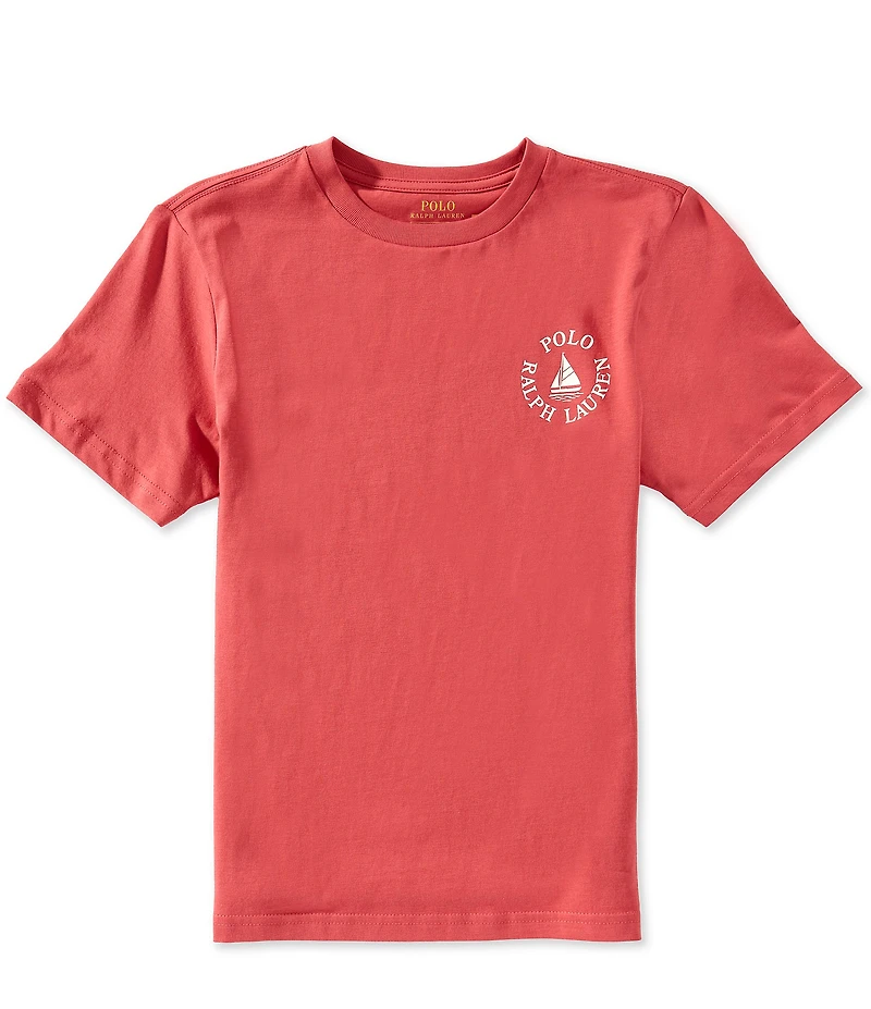 Polo Ralph Lauren Big Boys Short-Sleeve Logo Jersey T-Shirt