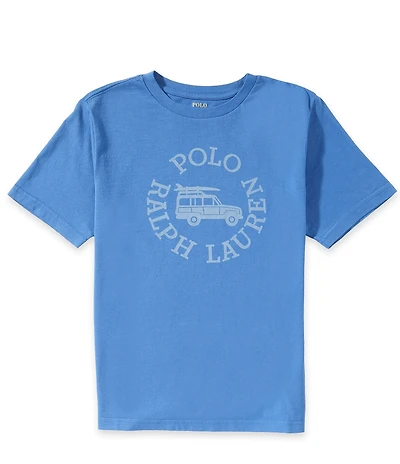 Polo Ralph Lauren Big Boys Short Sleeve Logo Jersey T-Shirt
