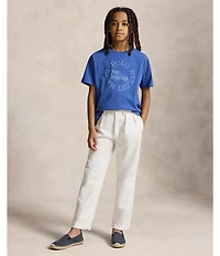 Polo Ralph Lauren Big Boys Short Sleeve Logo Jersey T-Shirt