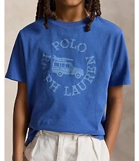 Polo Ralph Lauren Big Boys Short Sleeve Logo Jersey T-Shirt