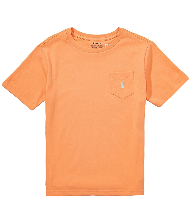 Polo Ralph Lauren Big Boys Short-Sleeve Pocket Jersey T-Shirt