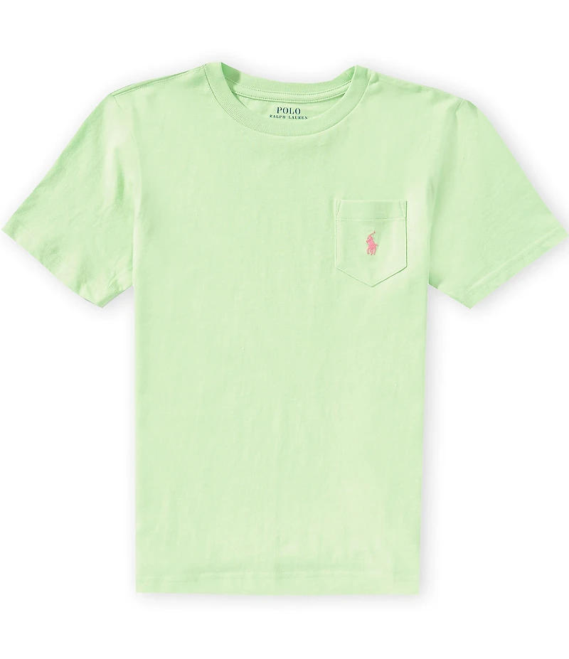 Polo Ralph Lauren Big Boys Short-Sleeve Pocket Jersey T-Shirt