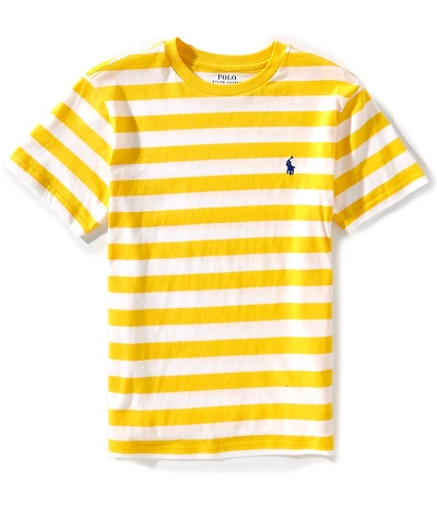 Polo Ralph Lauren Big Boys Short-Sleeve Striped Jersey T-Shirt