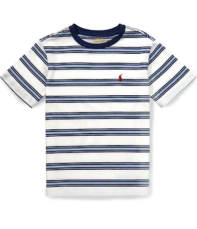 Polo Ralph Lauren Big Boys Short-Sleeve Striped T-Shirt