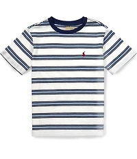 Polo Ralph Lauren Big Boys Short-Sleeve Striped T-Shirt