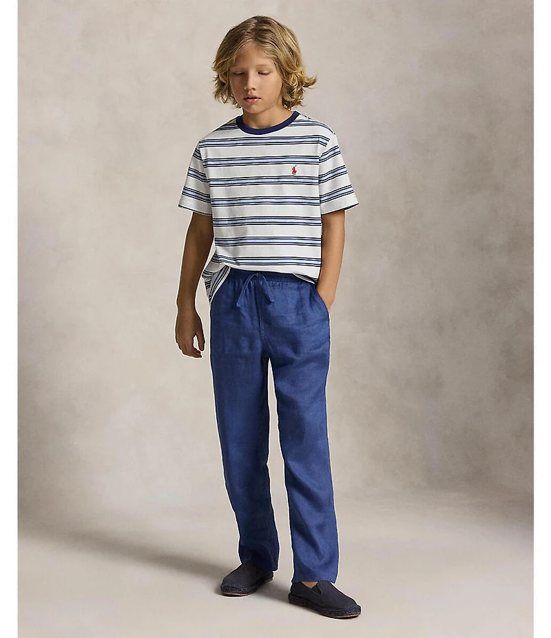 Polo Ralph Lauren Big Boys Short-Sleeve Striped T-Shirt