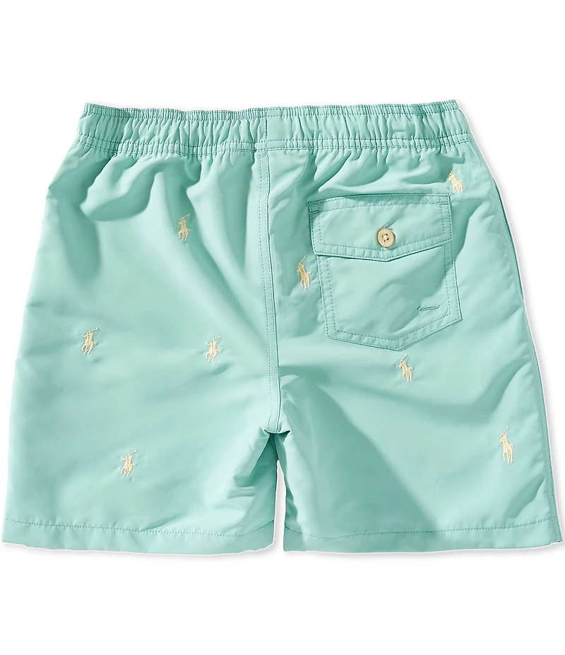 Polo Ralph Lauren Big Boys Traveler Polo Pony Swim Trunks