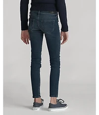 Polo Ralph Lauren Big Girls Aubrie Knit Denim Jeggings