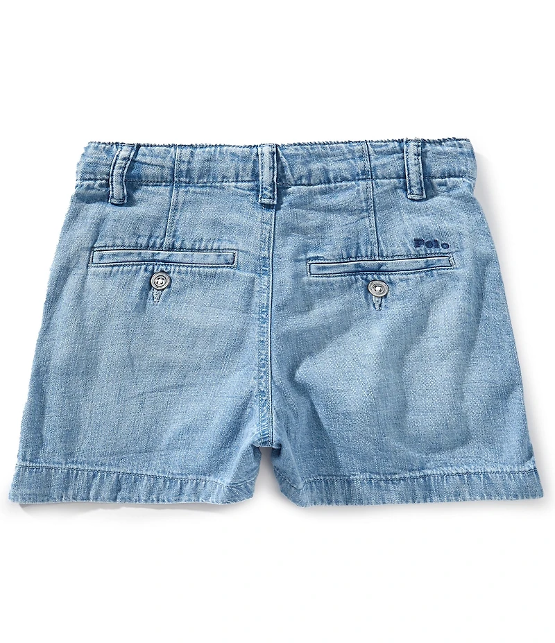 Polo Ralph Lauren Big Girls Denim Shorts