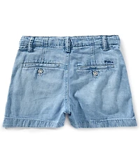 Polo Ralph Lauren Big Girls Denim Shorts