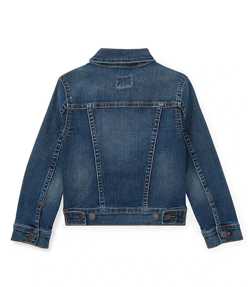 Polo Ralph Lauren Big Girls Denim Trucker Jacket