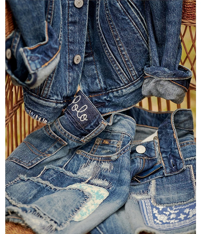 Polo Ralph Lauren Big Girls Denim Trucker Jacket