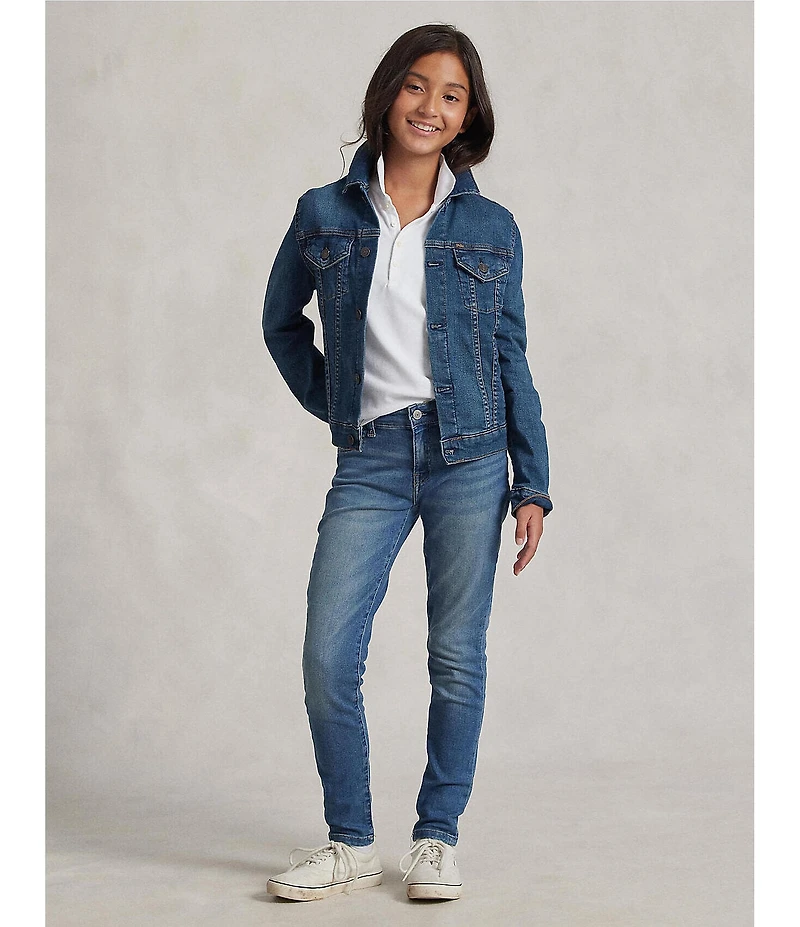 Polo Ralph Lauren Big Girls Denim Trucker Jacket