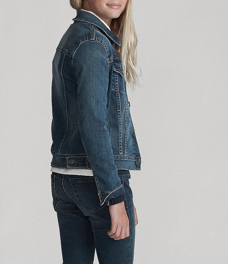 Polo Ralph Lauren Big Girls Denim Trucker Jacket