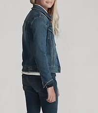 Polo Ralph Lauren Big Girls Denim Trucker Jacket