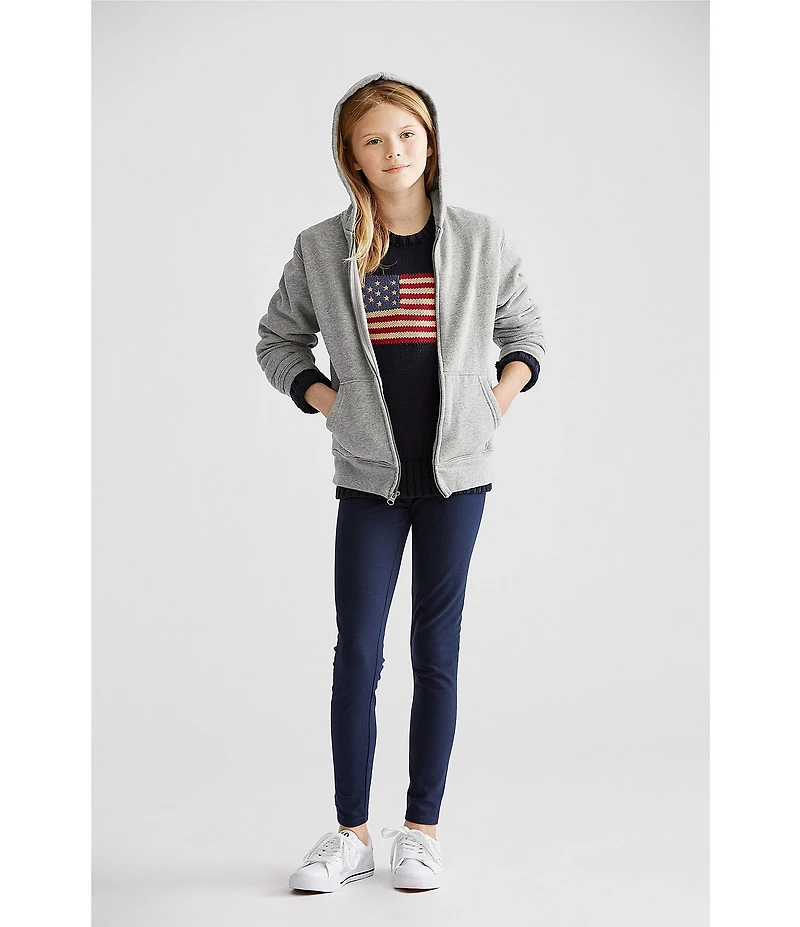 Polo Ralph Lauren Big Girls French Terry Hoodie Jacket