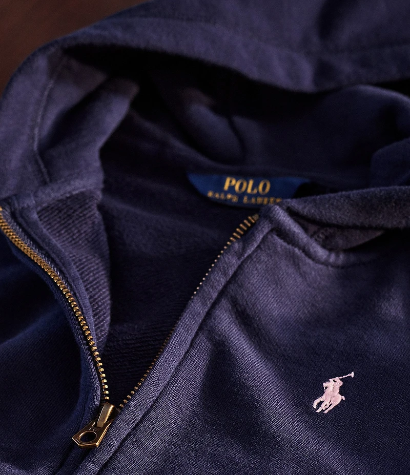 Polo Ralph Lauren Big Girls French Terry Hoodie Jacket