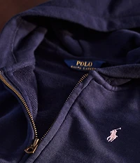 Polo Ralph Lauren Big Girls French Terry Hoodie Jacket