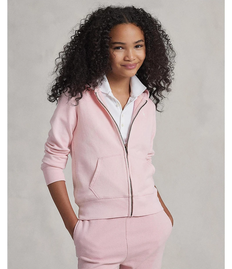 Polo Ralph Lauren Big Girls French Terry Hoodie Jacket