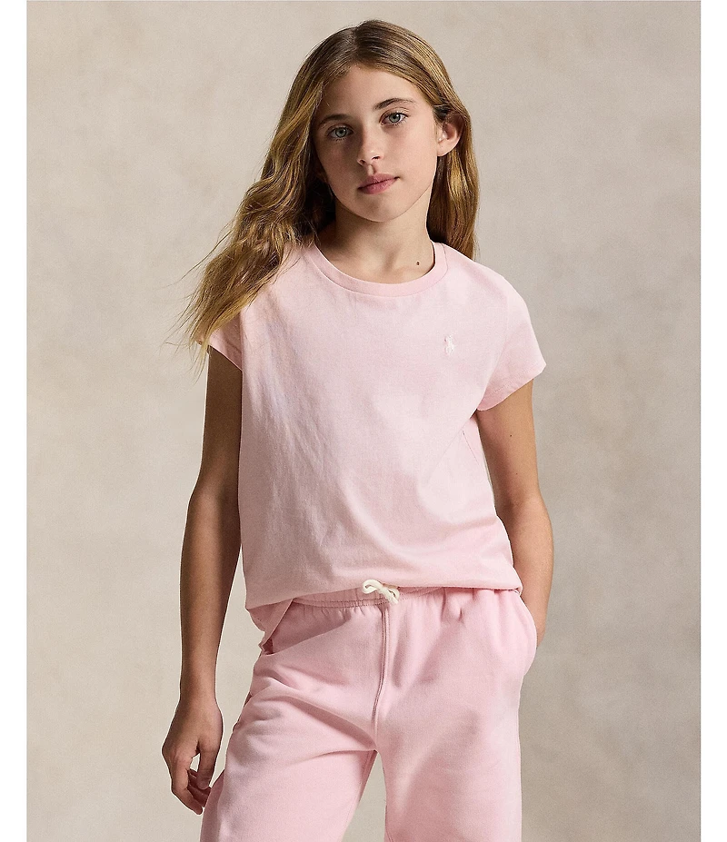 Polo Ralph Lauren Big Girls Short-Sleeve Essentials T-Shirt