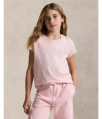 Polo Ralph Lauren Big Girls Short-Sleeve Essentials T-Shirt