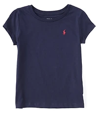Polo Ralph Lauren Big Girls Short-Sleeve Essentials T-Shirt