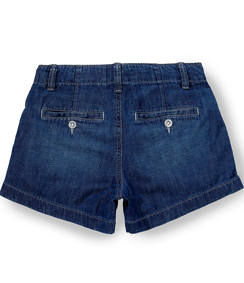 Polo Ralph Lauren Big Girls Denim Shorts