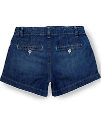Polo Ralph Lauren Big Girls Denim Shorts