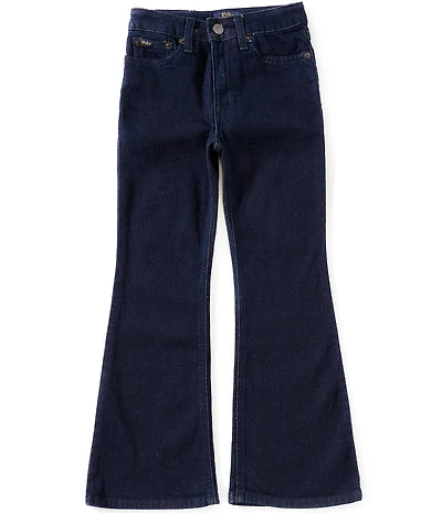 Polo Ralph Lauren Big Girls Flare-Leg Denim Jeans