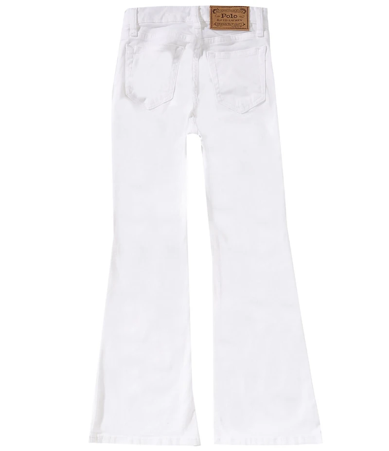 Polo Ralph Lauren Big Girls Flared Stretch Denim Jeans