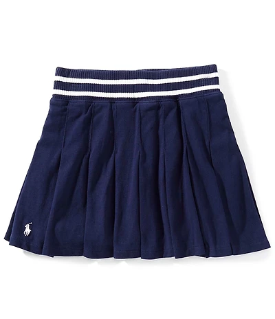 Polo Ralph Lauren Big Girls Pleated Jersey Skort